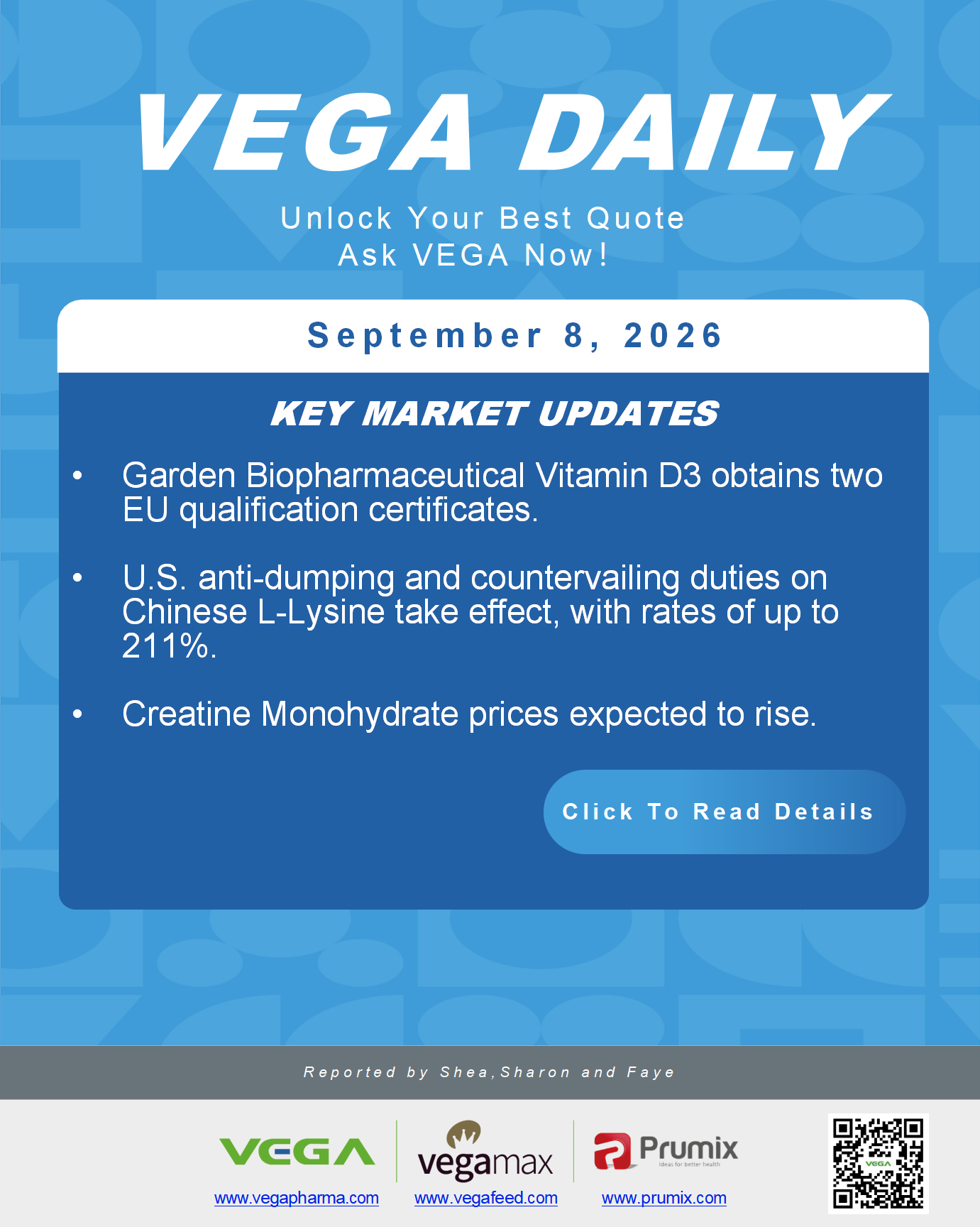 VEGA Daily 20260908 VD3 L Lysine Creatine Monohydrate US antidumping duties.png